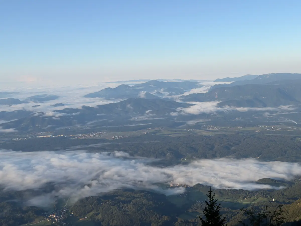 Storžič – fotografija s poti