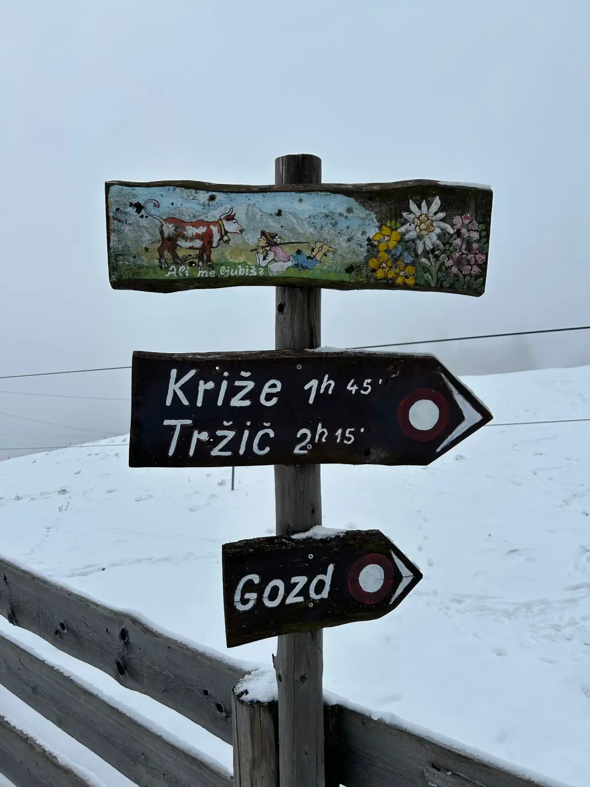 Kriška gora – fotografija s poti