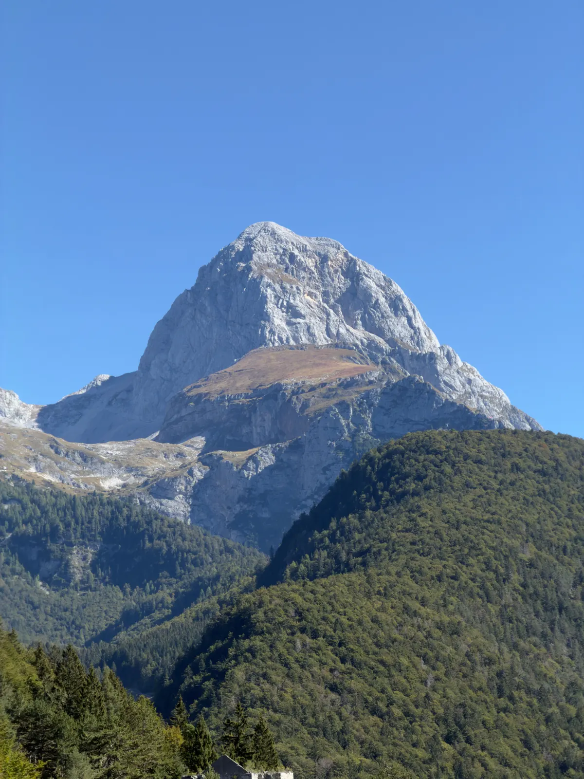 Mangart – fotografija s poti