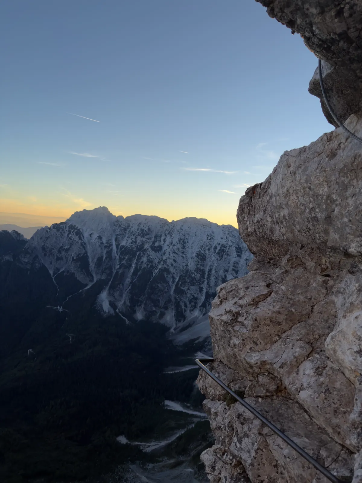 Mangart – fotografija s poti