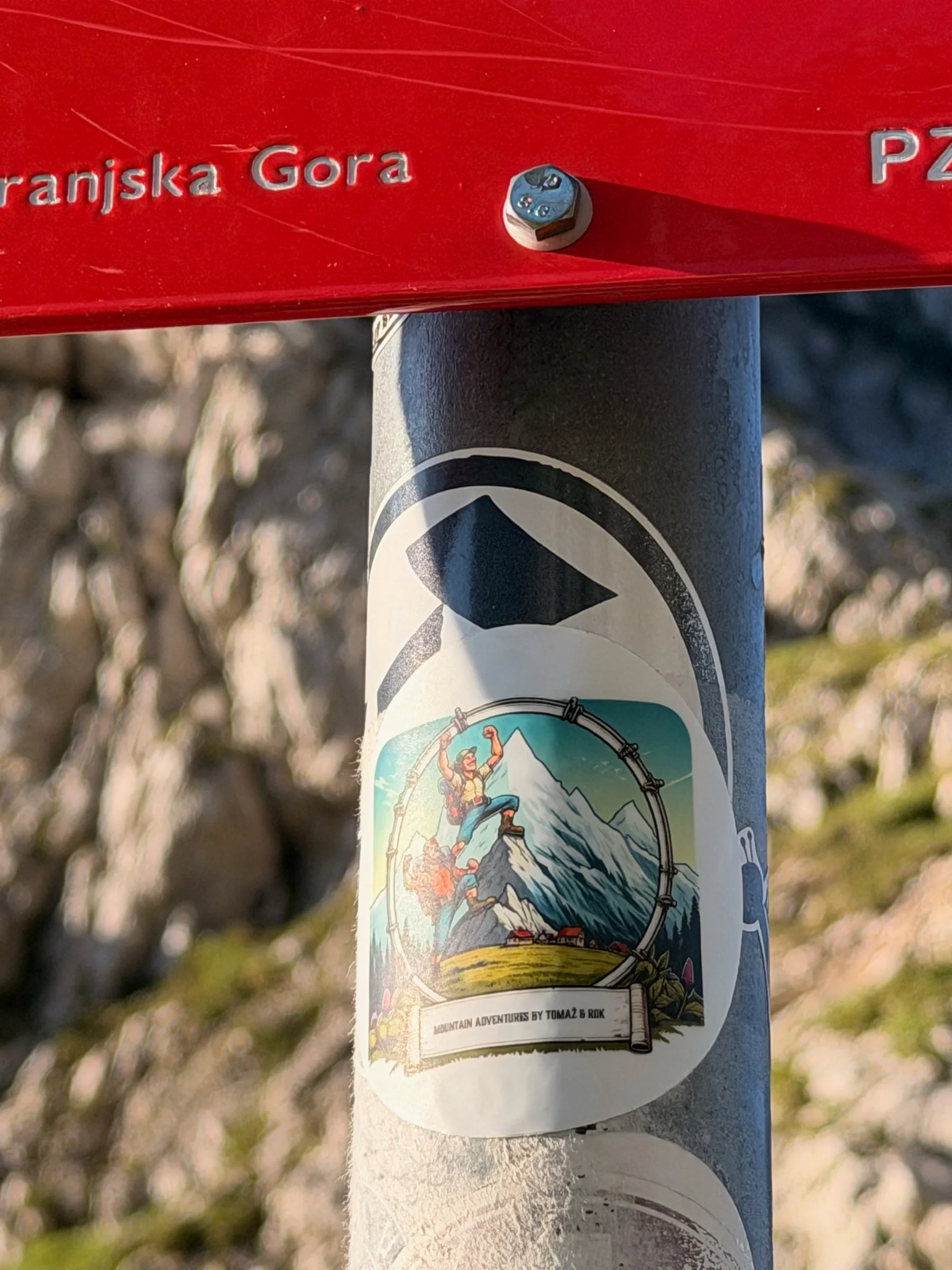 Bovški Gamsovec – fotografija s poti