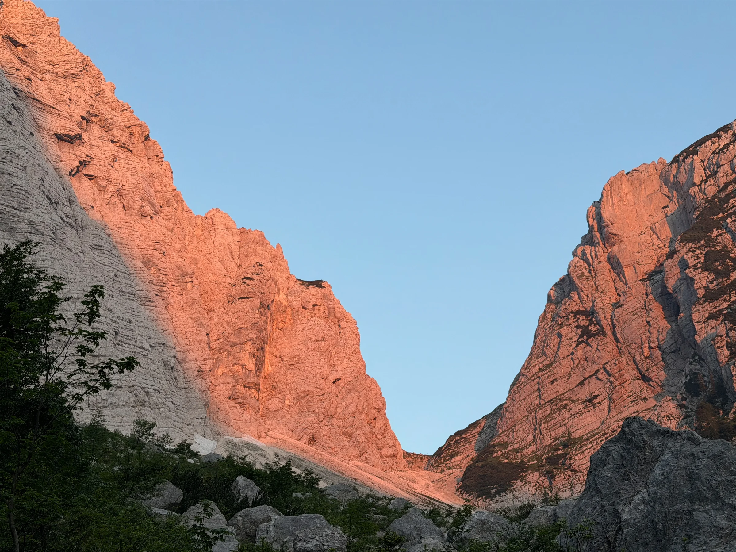 Bovški Gamsovec – fotografija s poti