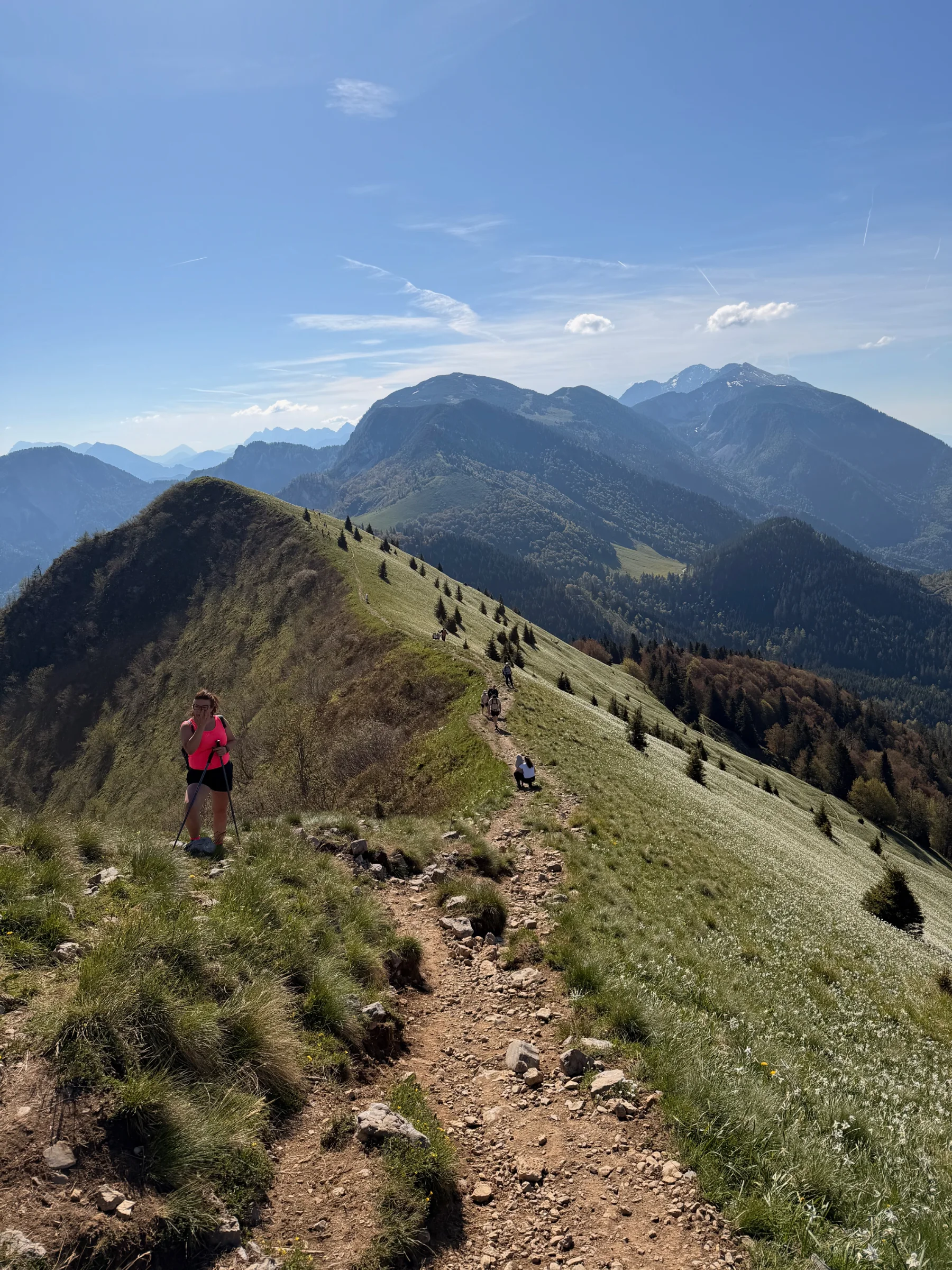 Golica – fotografija s poti