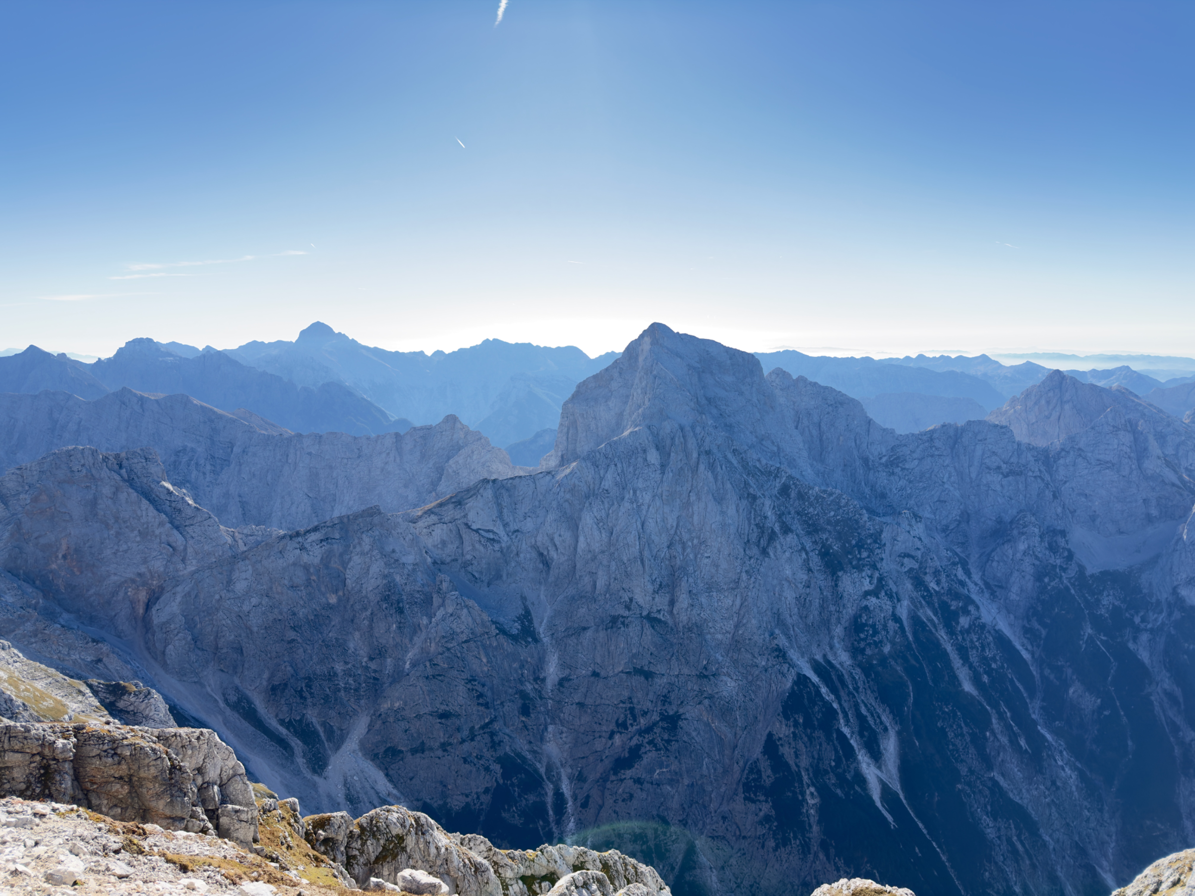 Mangart – fotografija s poti