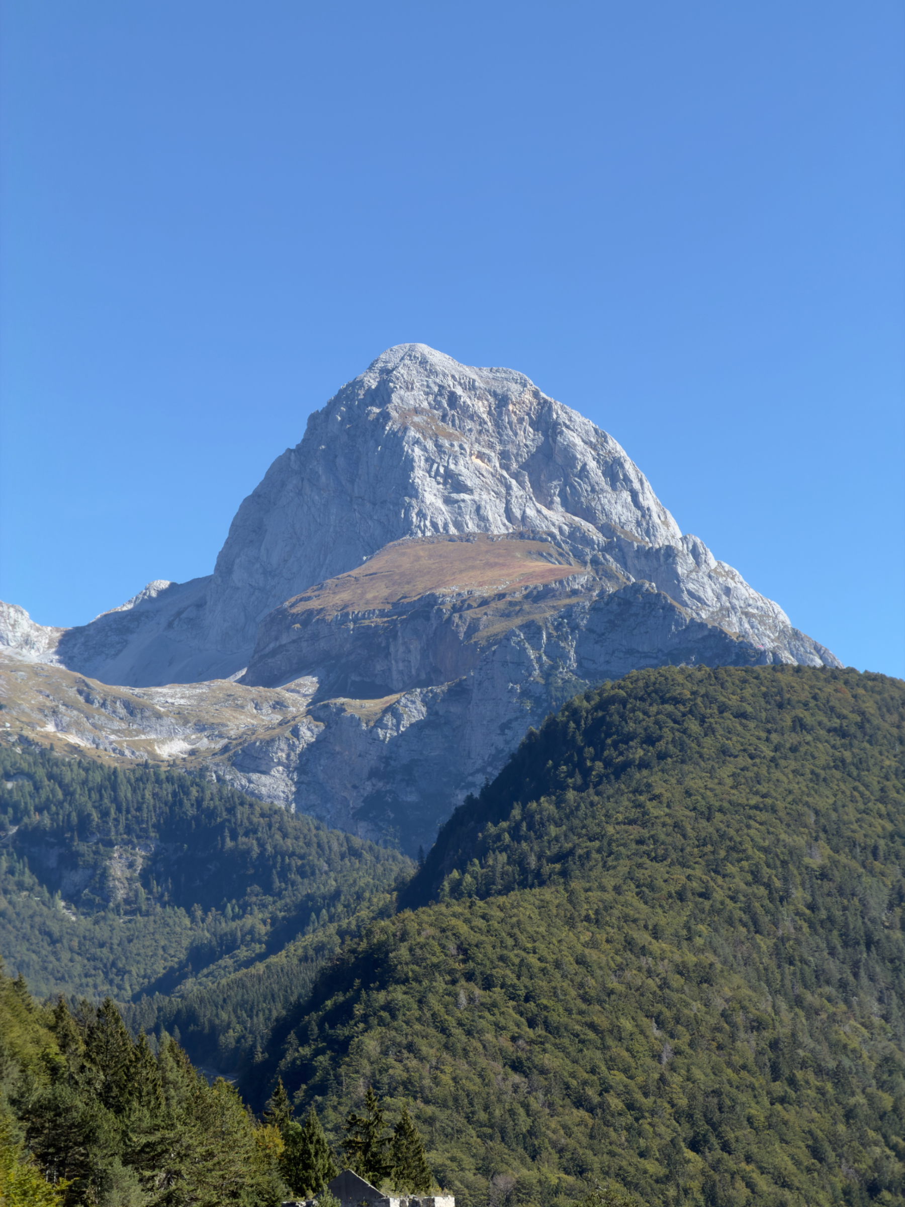 Mangart – fotografija s poti