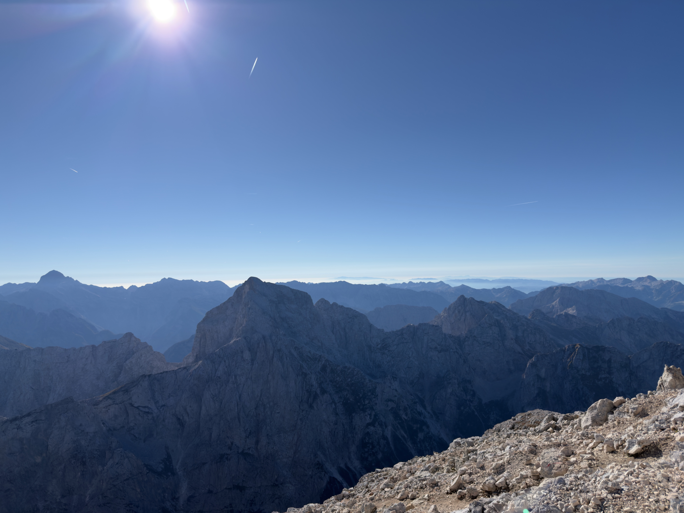 Mangart – fotografija s poti