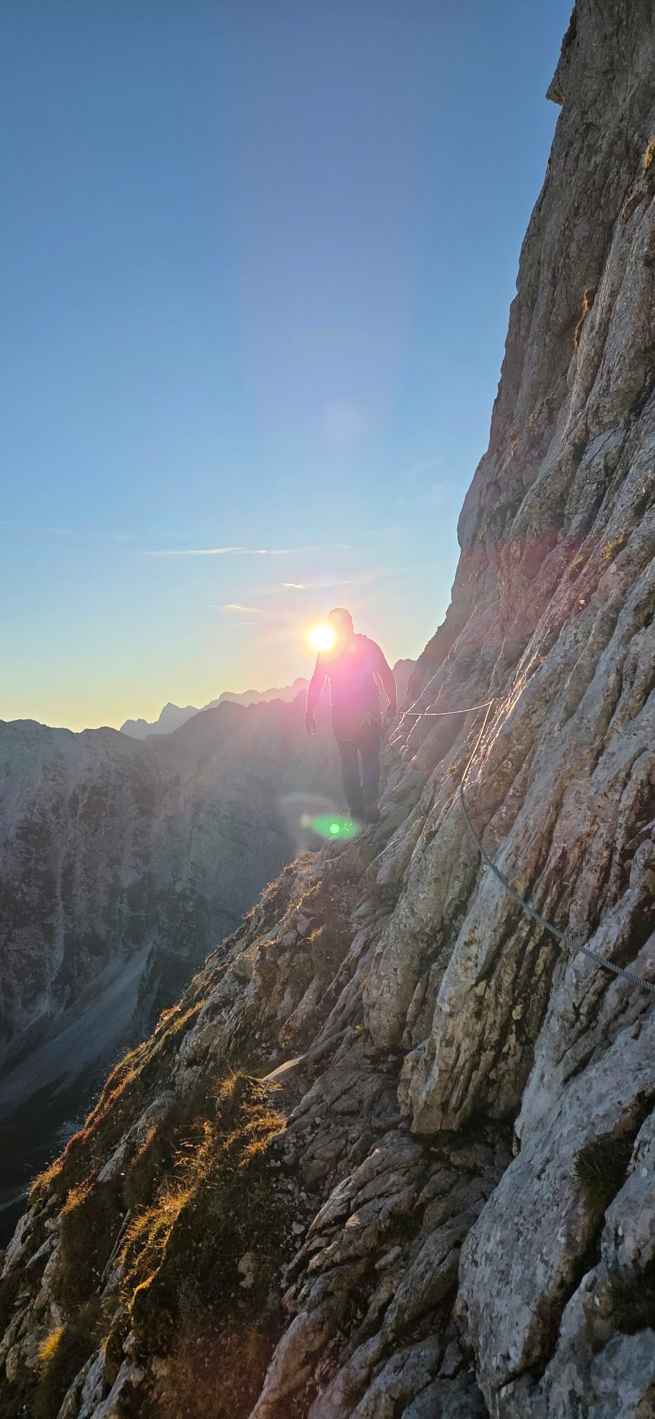 Mangart – fotografija s poti