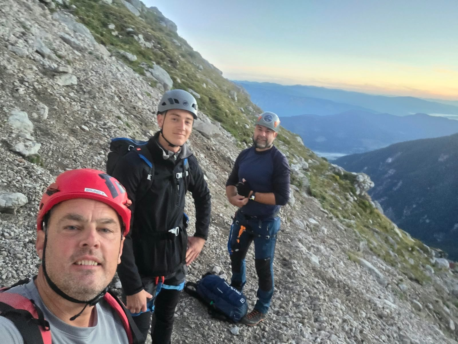 Mangart – fotografija s poti