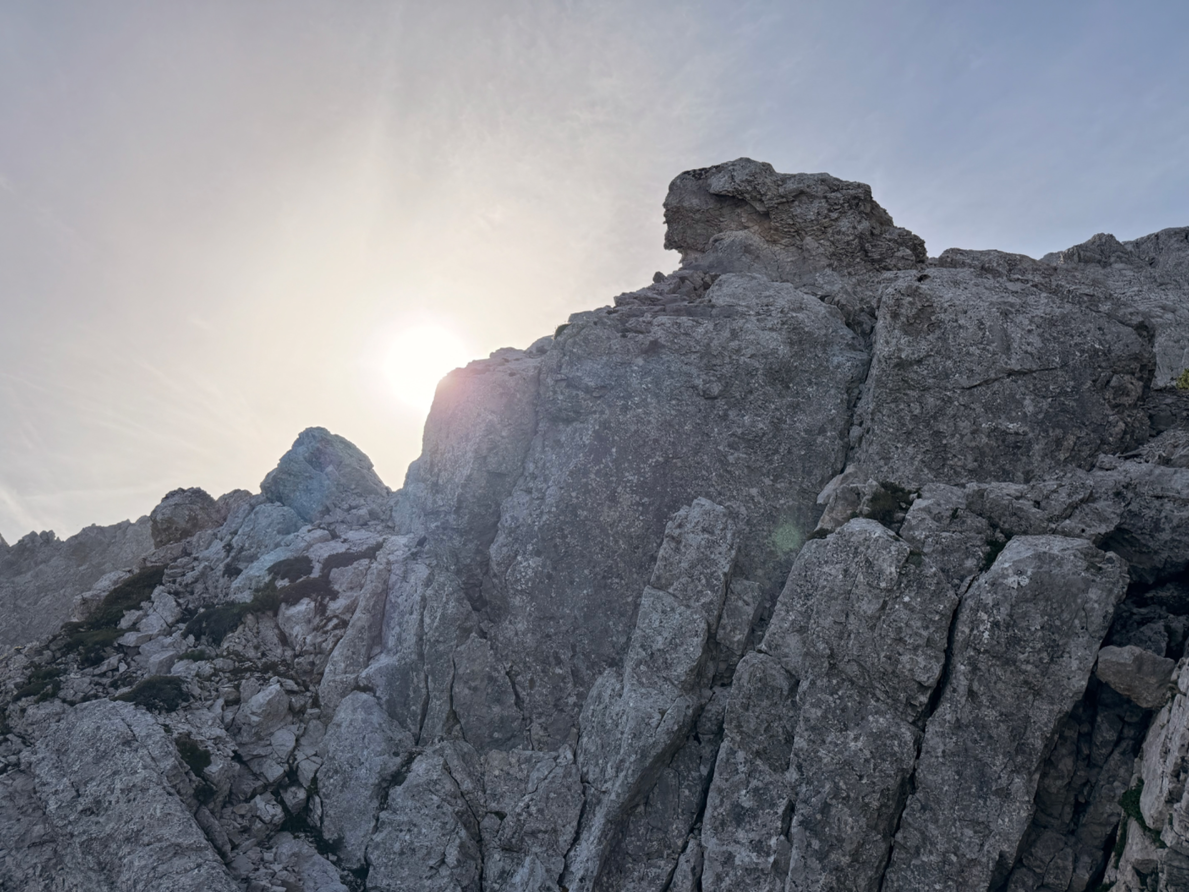 Stol – fotografija s poti