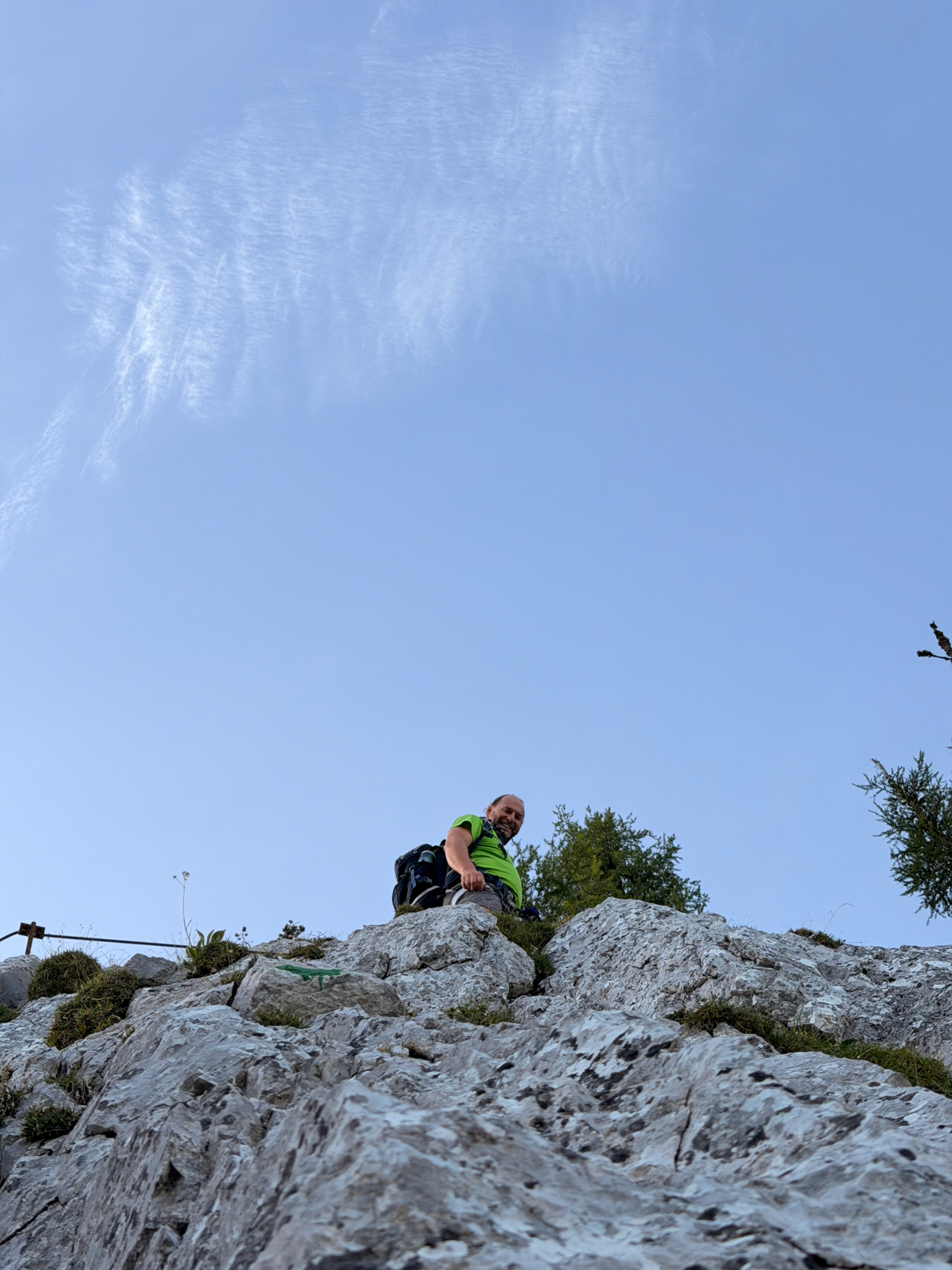 Stol – fotografija s poti