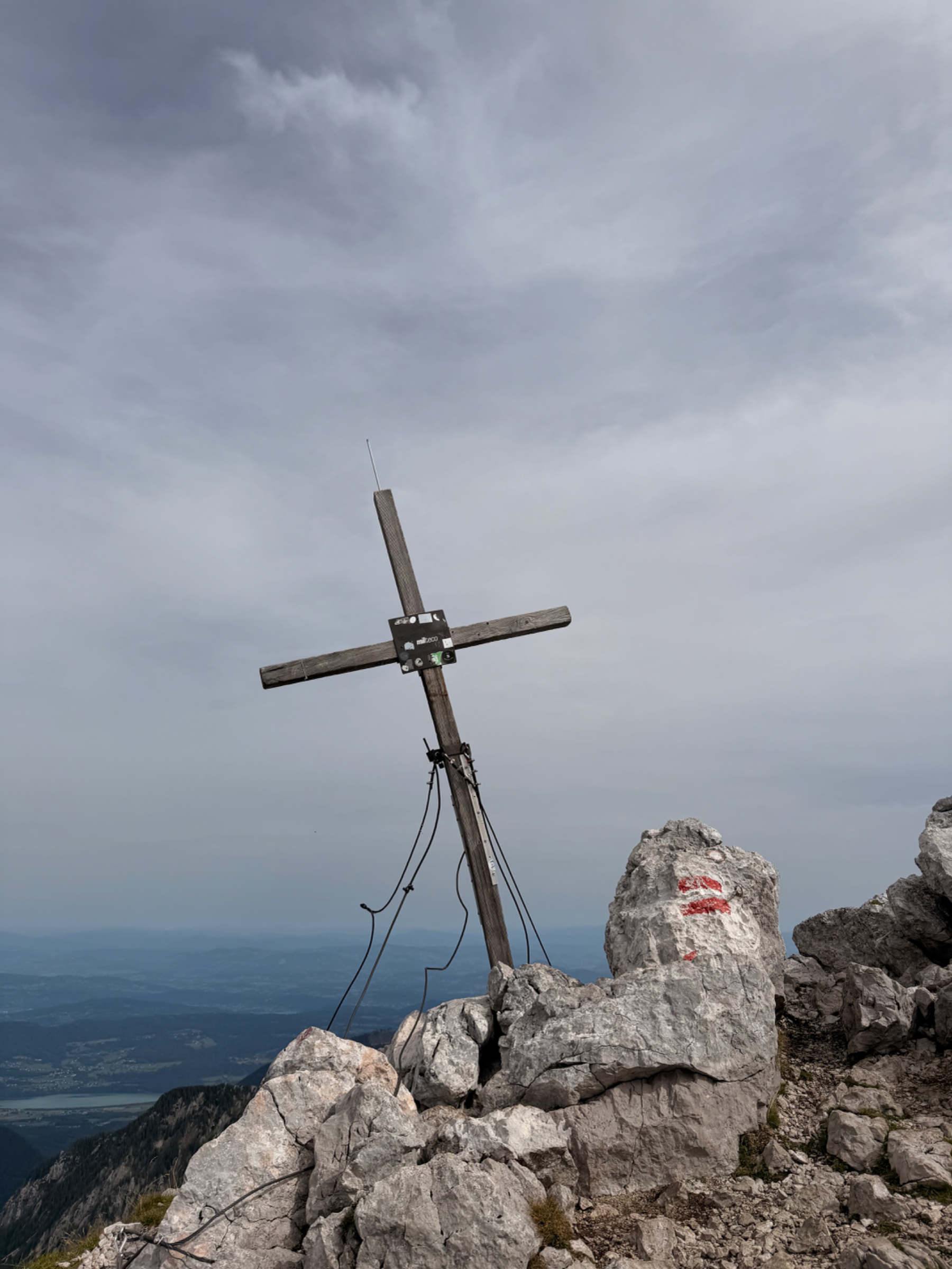 Stol – fotografija s poti