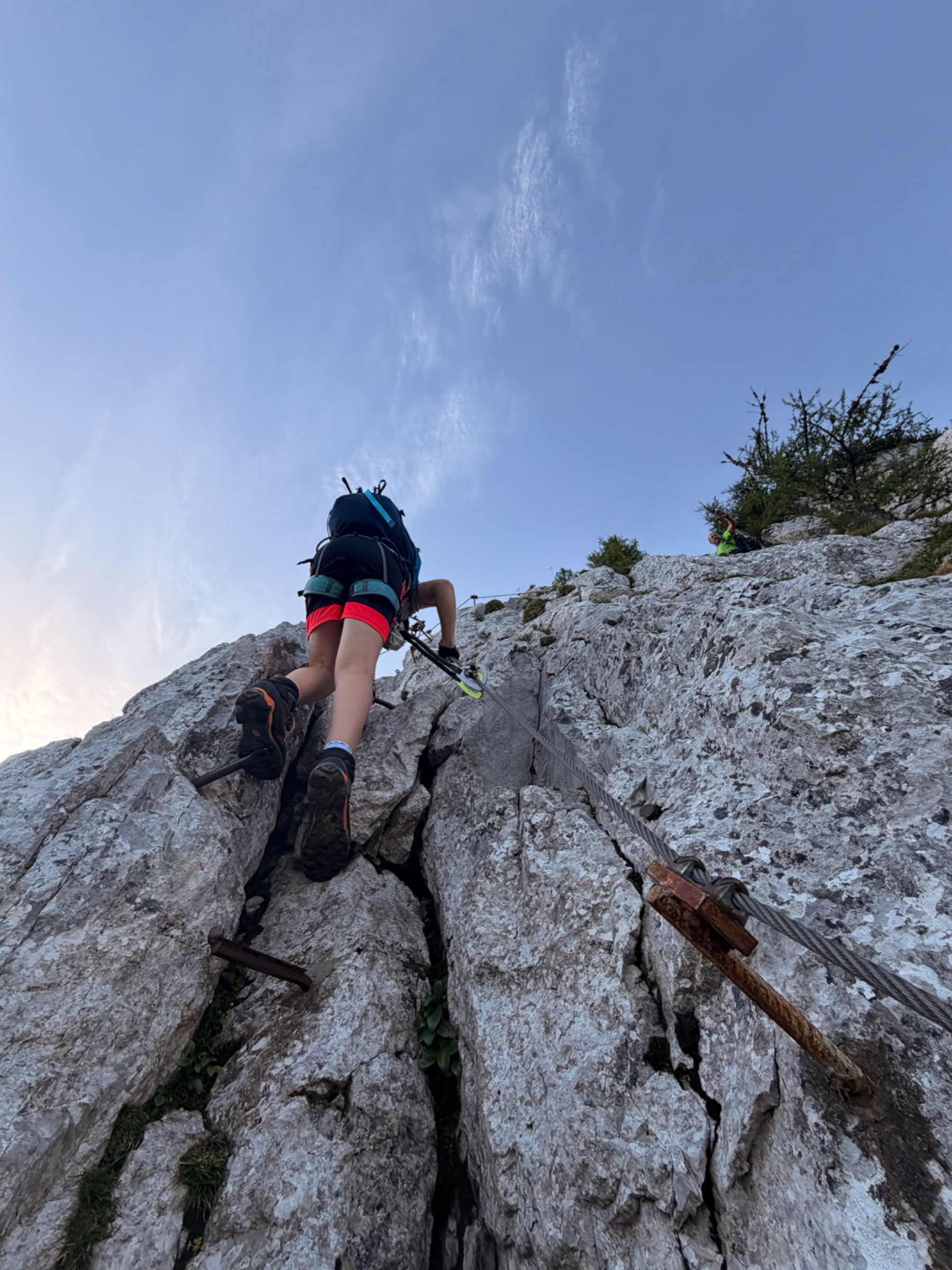 Stol – fotografija s poti