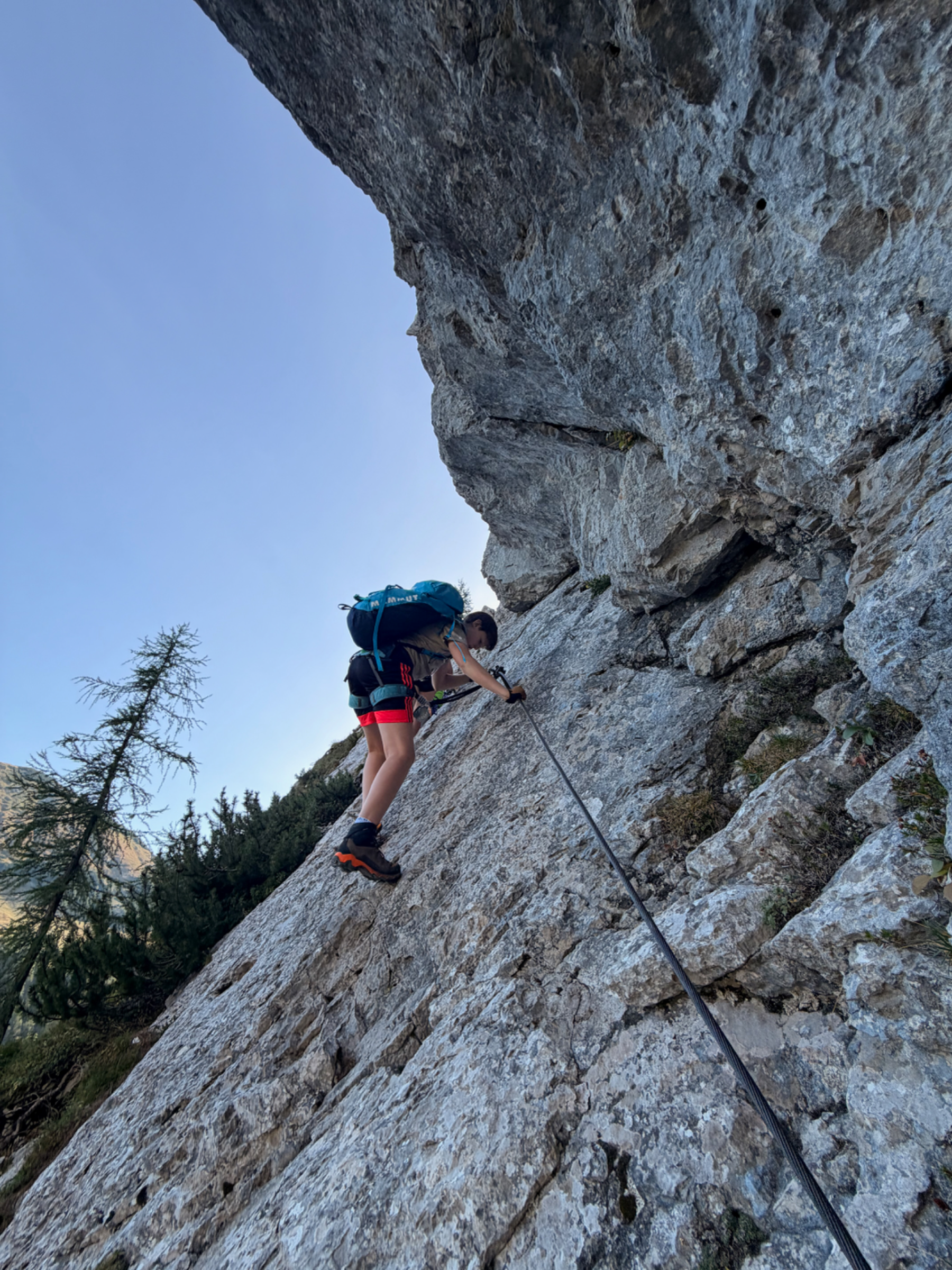 Stol – fotografija s poti