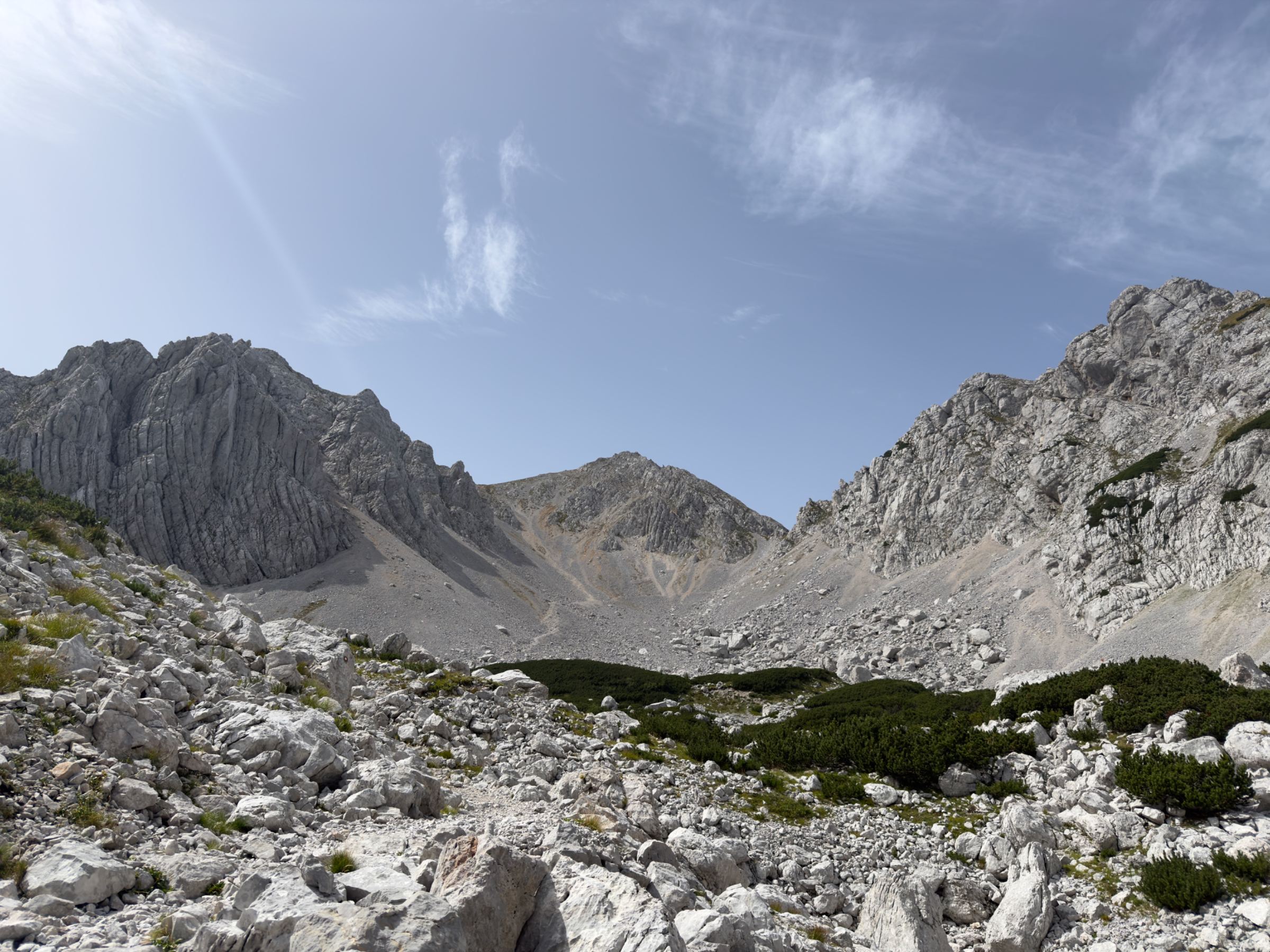 Stol – fotografija s poti
