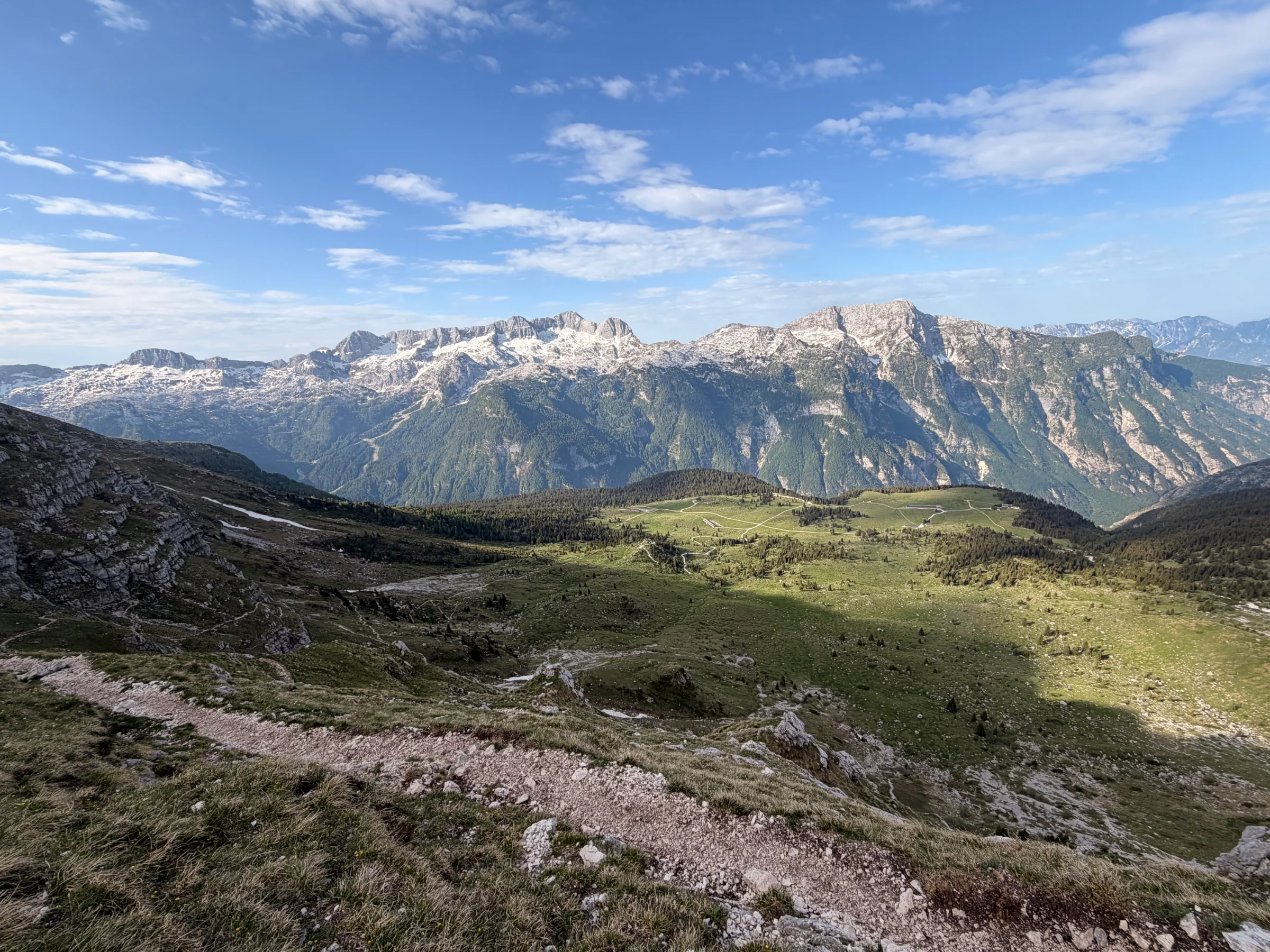 Špik Hude police / Cima di Terrarossa – fotografija s poti