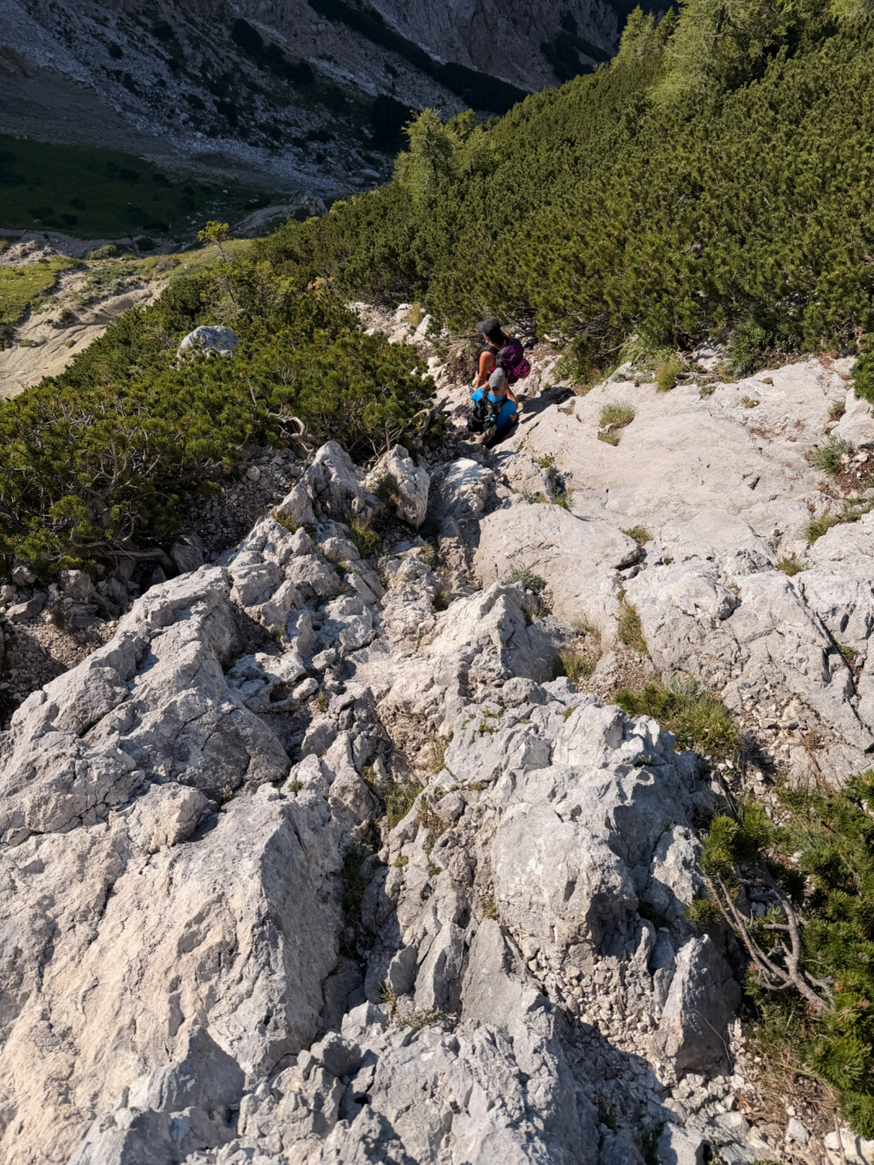 Veliki Draški vrh – fotografija s poti